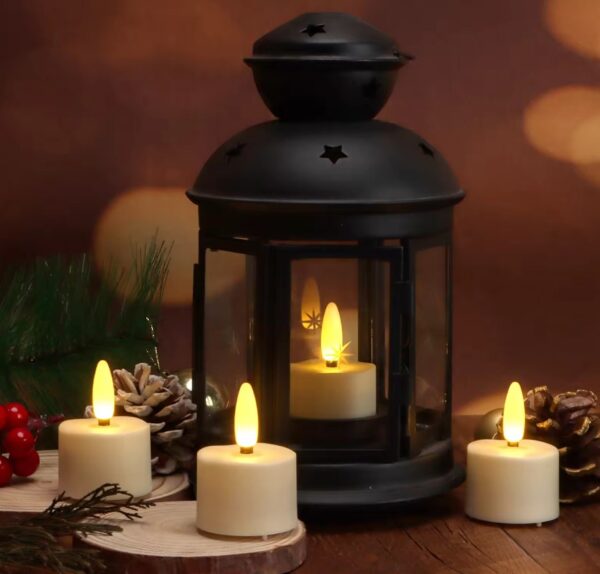 Flameless LED Tea Lights With Timer